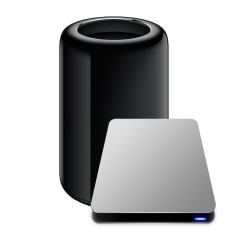 Replacing the hard disk drive HDD/SSD in Mac pro